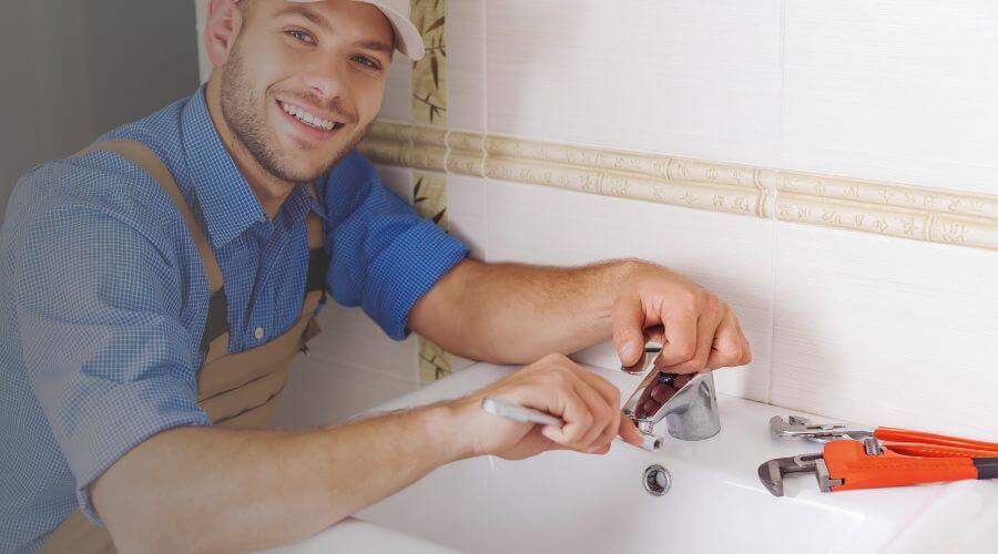 Faucet cartridge replacement in Mount Vernon, ME